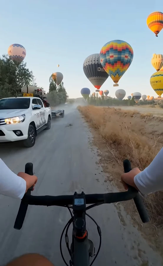Kapadokya Bisiklet Rotası: Burada her yer tur alanı